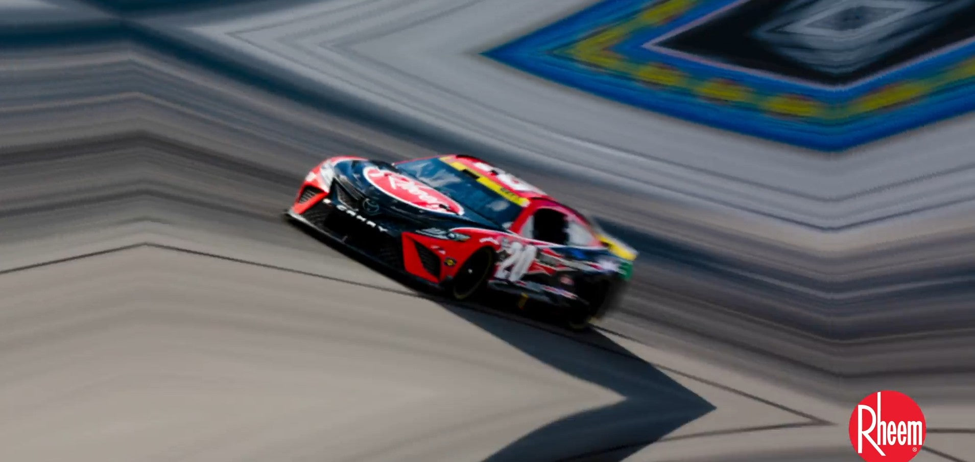 Load video: Rheem® Texas Motor Speedway